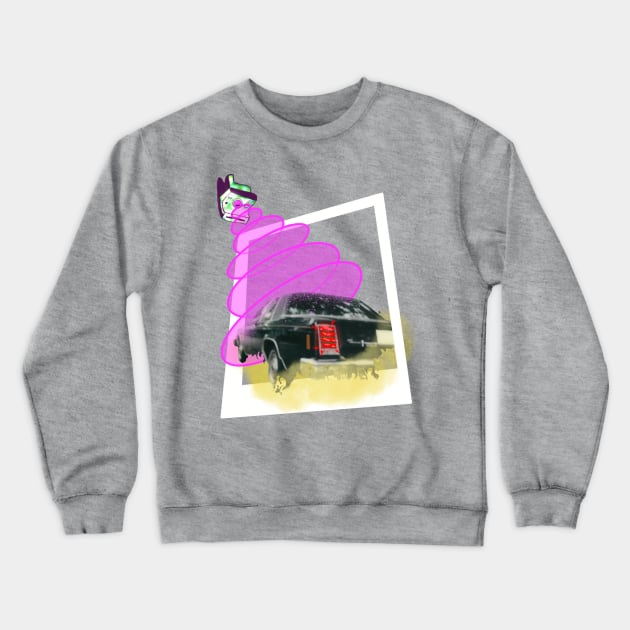 Polaroid Beam! Crewneck Sweatshirt by Thread Dazzle